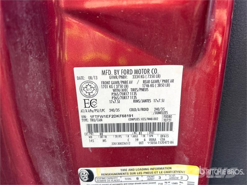 Ford F-150 XLT 4x4 Crew Cab Pickup Otras furgonetas