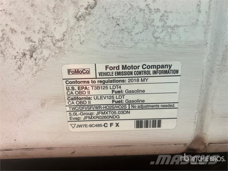 Ford F-150 XLT 4x4 Crew Cab Pickup (Inoperable) Ostalo