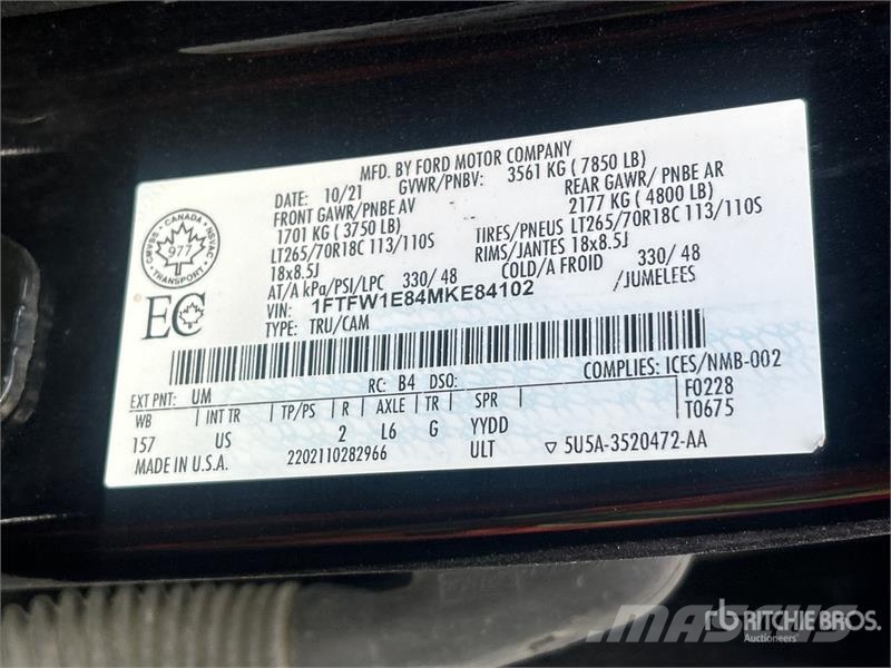 Ford F-150 XLT 4x4 Crew Cab Pickup Other