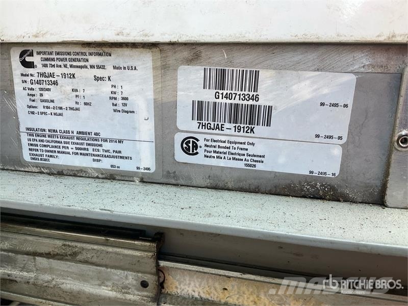 Ford F-550 Lastbilmonterede lifte