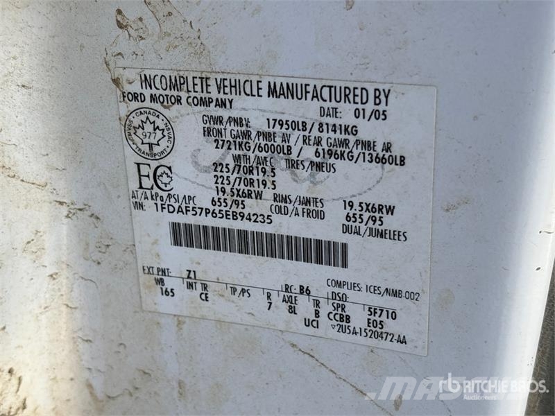 Ford F-550 XL 4x4 Service Truck Kommunal-Sonderfahrzeuge