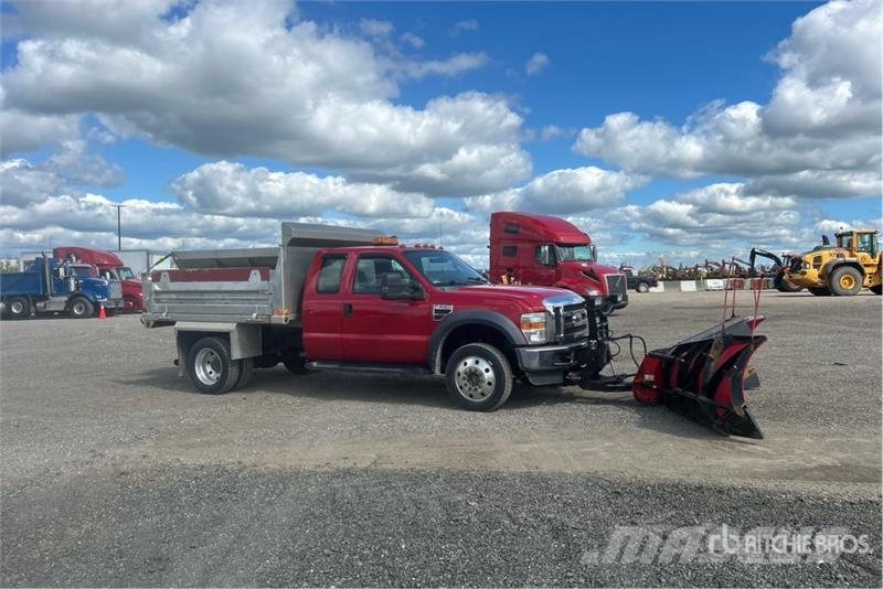 Ford F-550 XLT 4x4 Extended Cab Snow Plow Truck Municipal / general purpose vehicles