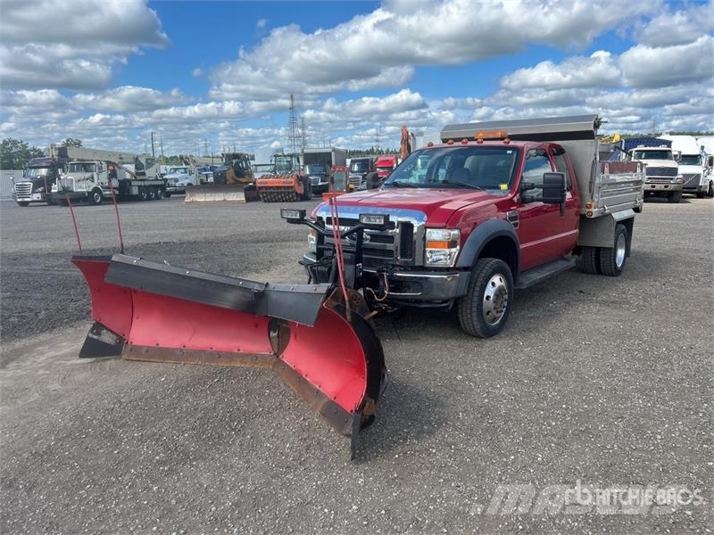 Ford F-550 XLT 4x4 Extended Cab Snow Plow Truck Municipal / general purpose vehicles