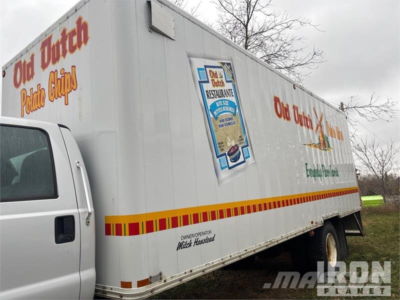 Ford F-650 4x2 Van Box Truck Van Truck Van Body Trucks