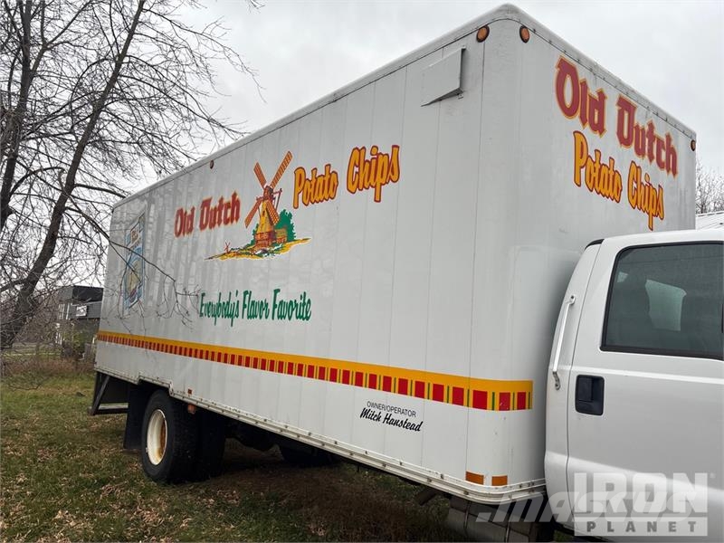 Ford F-650 4x2 Van Box Truck Van Truck Van Body Trucks