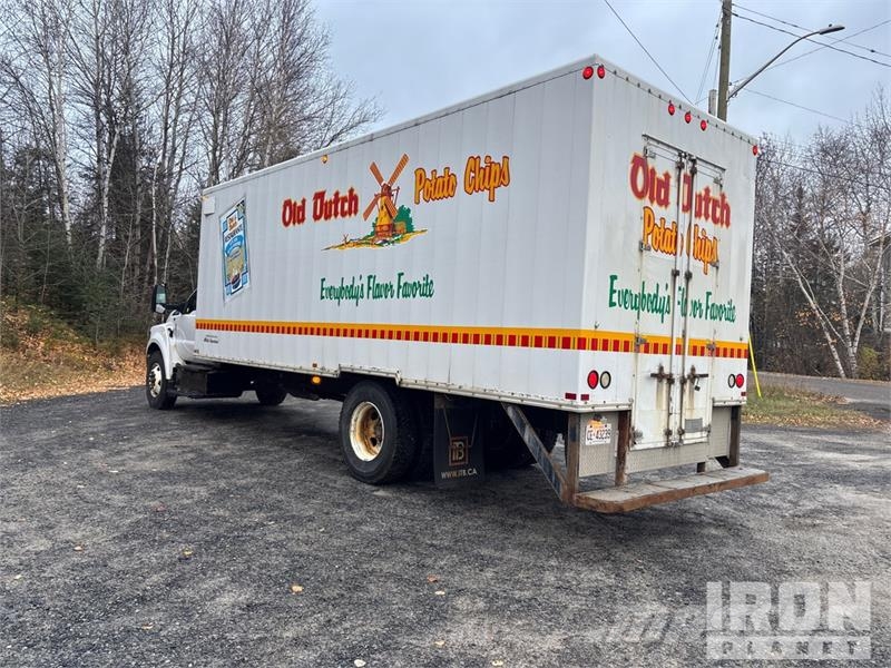 Ford F-650 4x2 Van Box Truck Van Truck Van Body Trucks