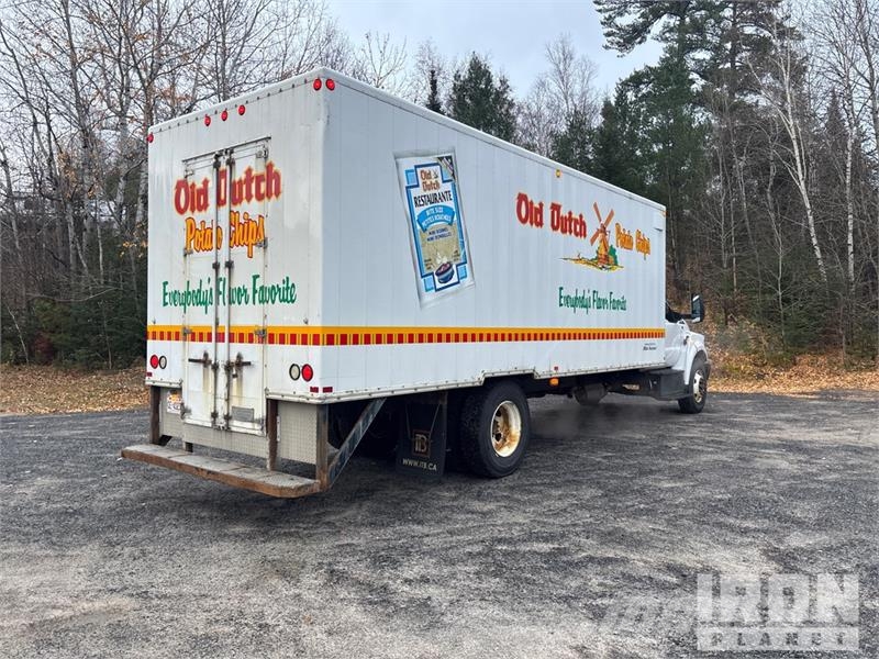 Ford F-650 4x2 Van Box Truck Van Truck Van Body Trucks