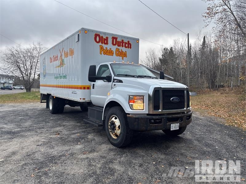 Ford F-650 4x2 Van Truck Camiones caja cerrada