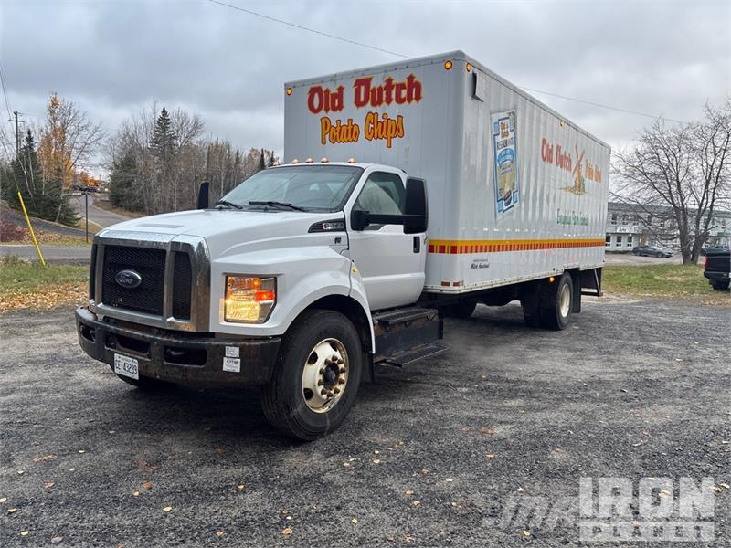 Ford F-650 4x2 Van Truck Camiones caja cerrada