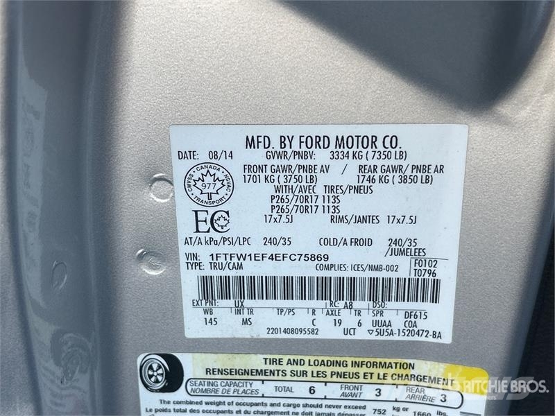 Ford - REBUILT F-150 XLT 4x4 Crew Cab Pickup Muut autot