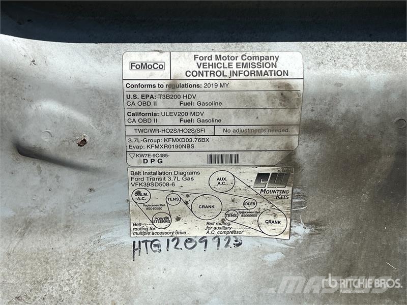 Ford Transit 250 Refrigerated Truck 冷凍冷蔵車