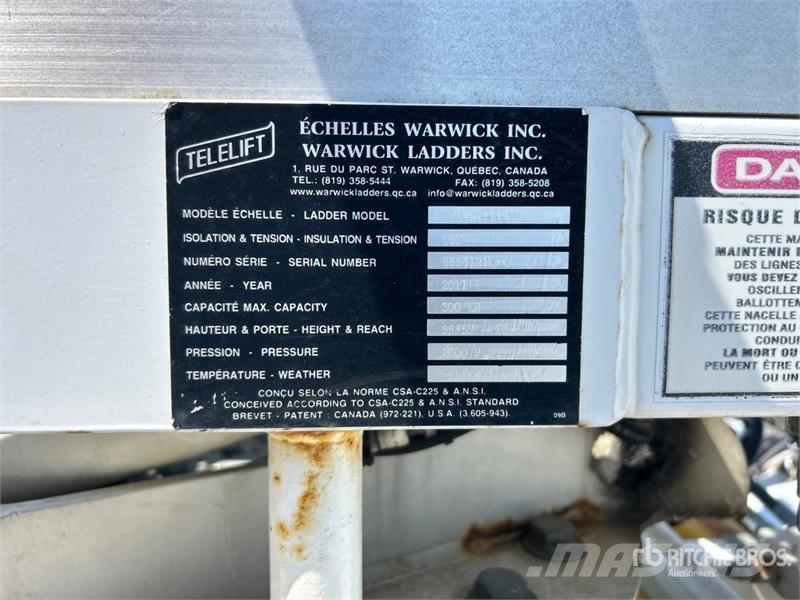 Ford TTS 25-5-GY 35 ft on Ford F-550 XL 4x2 Van Mounte Piattaforme autocarrate
