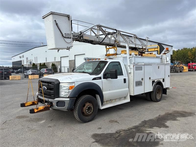 Ford TTS25-5-GY 35 ft on Ford F-450 4x2 Van Mounted Ae LKW-Arbeitsbühnen