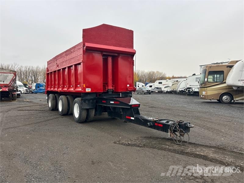 FRAND 22 ft Tri/A Pup Dump Trailer Bañera