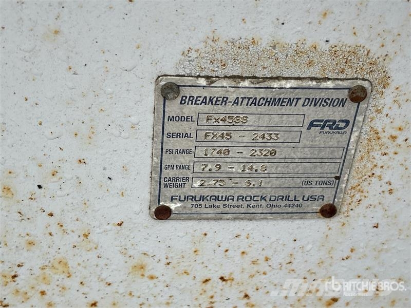 FRD Fx-54SS Skid Steer Breaker Hammers / Breakers