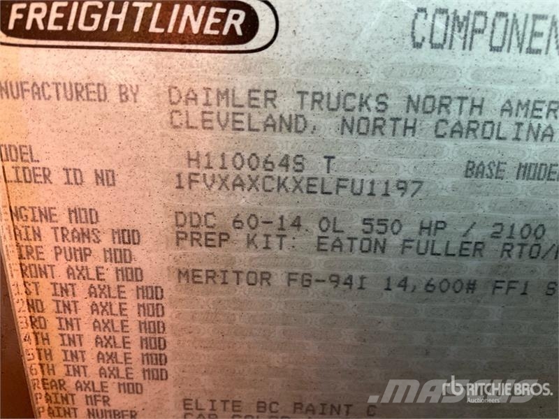 Freightliner Argosy Prime Movers