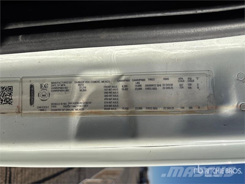 Freightliner Cascadia 125 وحدات الجر