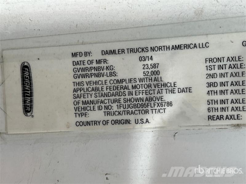 Freightliner Cascadia 113 Sattelzugmaschinen