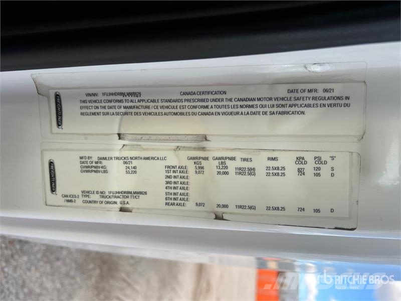 Freightliner Cascadia 126 وحدات الجر