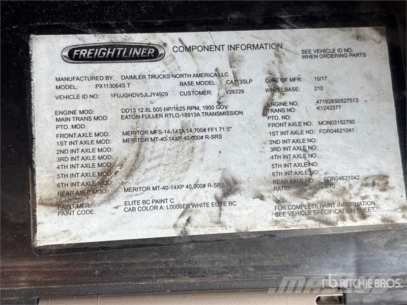 Freightliner Cascadia 113 Motrici e Trattori Stradali