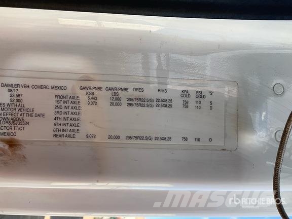 Freightliner Cascadia 126 وحدات الجر