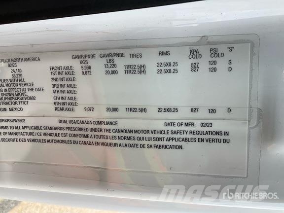 Freightliner Cascadia 126 Prime Movers