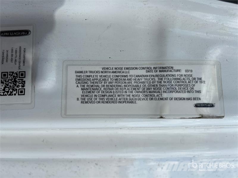 Freightliner Cascadia 126 6x4 T/A Sleeper Truck Tractor Vilcēji