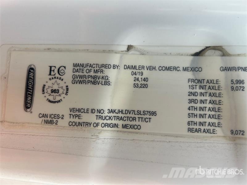 Freightliner Cascadia 126 Motrici e Trattori Stradali