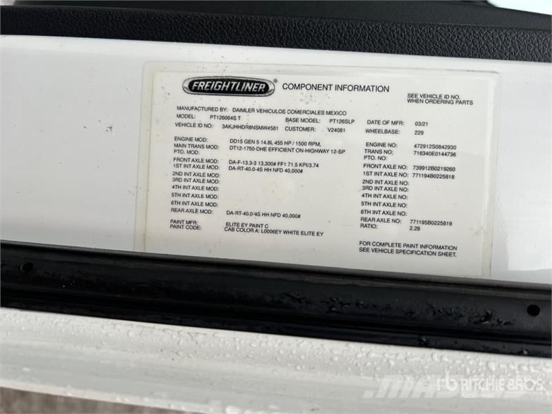 Freightliner Cascadia 126 Truck Tractor Units