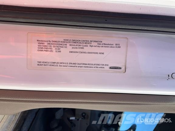 Freightliner Cascadia 125 وحدات الجر