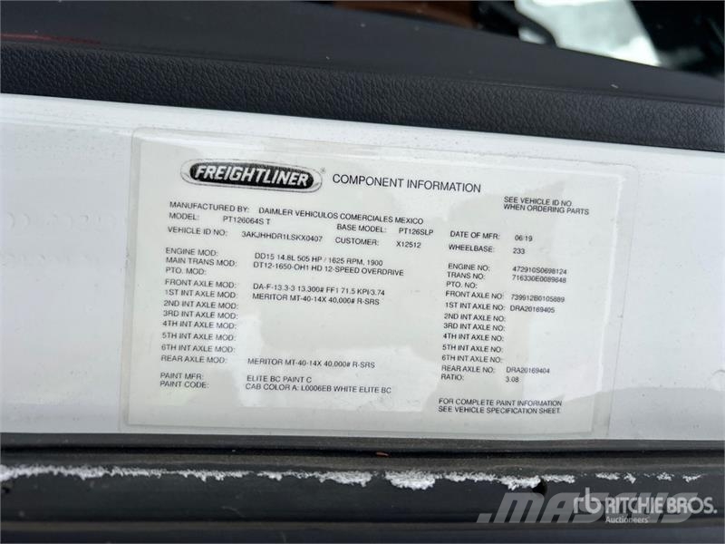 Freightliner Cascadia 126 Prime Movers