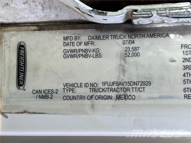 Freightliner Classic 120 Седельные тягачи