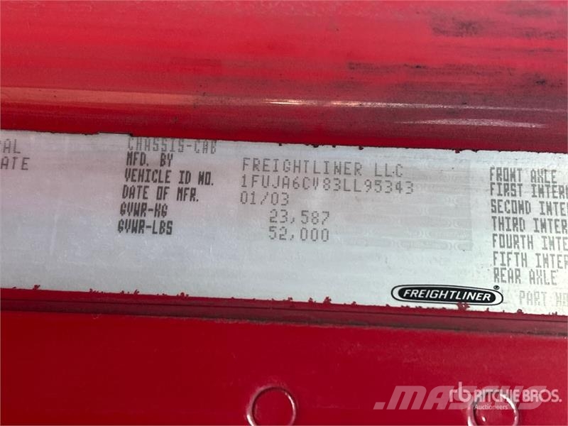 Freightliner Columbia 120 6x4 T/A Sleeper Truck Tractor Седельные тягачи