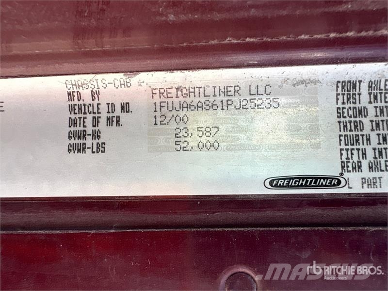 Freightliner Columbia 120 6x4 T/A Day Cab Truck Tractor Tahače