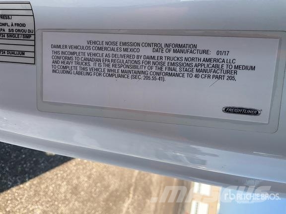 Freightliner M2 106 Kabine i unutrašnjost