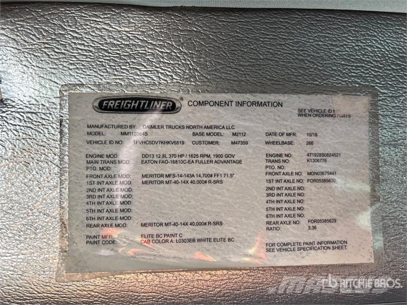 Freightliner M2 106 Isotermos y frigoríficos