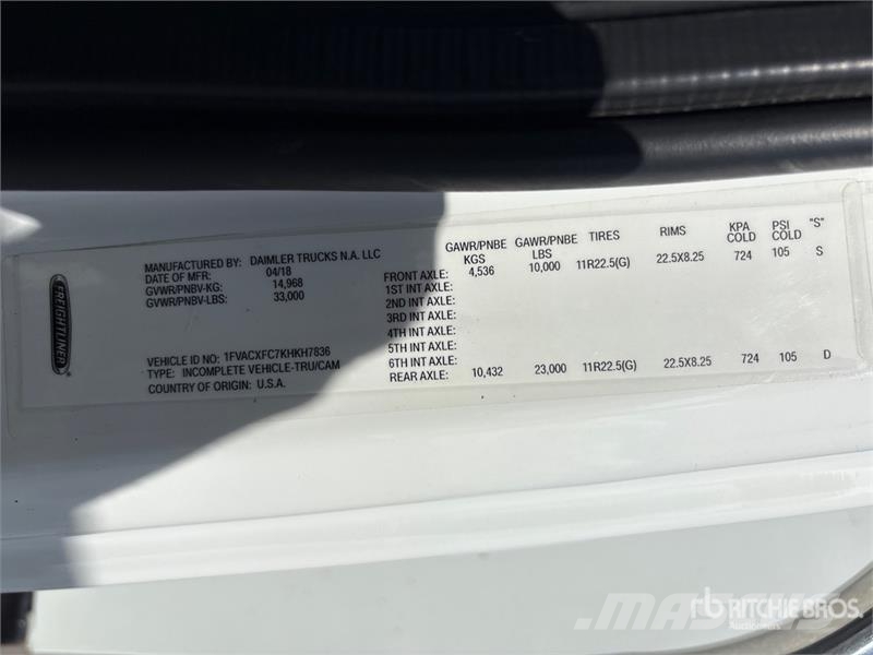 Freightliner M2 106 清掃車
