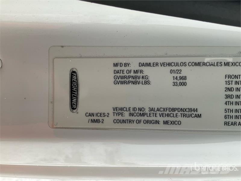 Freightliner M2 106 救援车
