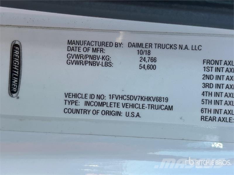 Freightliner M2 106 Isotermos y frigoríficos