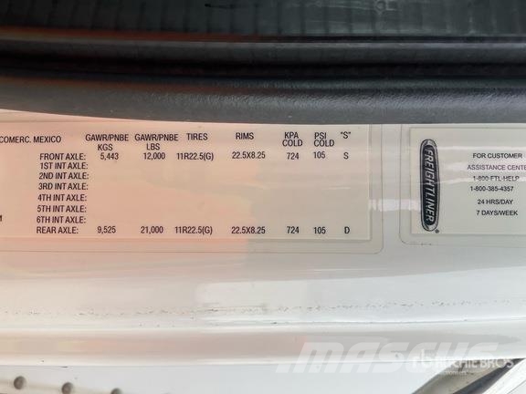 Freightliner M2 106 4x2 Van Truck Sanduk kamioni