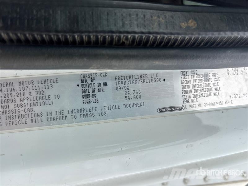 Freightliner M2 106 6x4 Van Truck Φορτηγά Κόφα