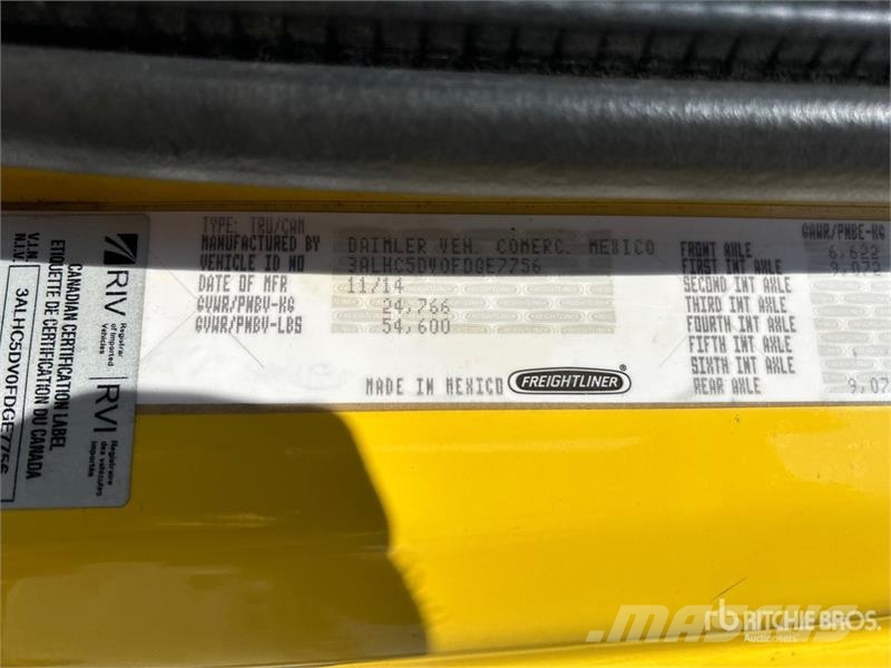 Freightliner M2 112 كابينة والداخلية