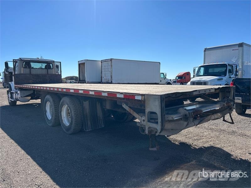 Freightliner M2 112 6x4 Flatbed Truck Pritschenwagen/Pritschenwagen mit Seitenklappe