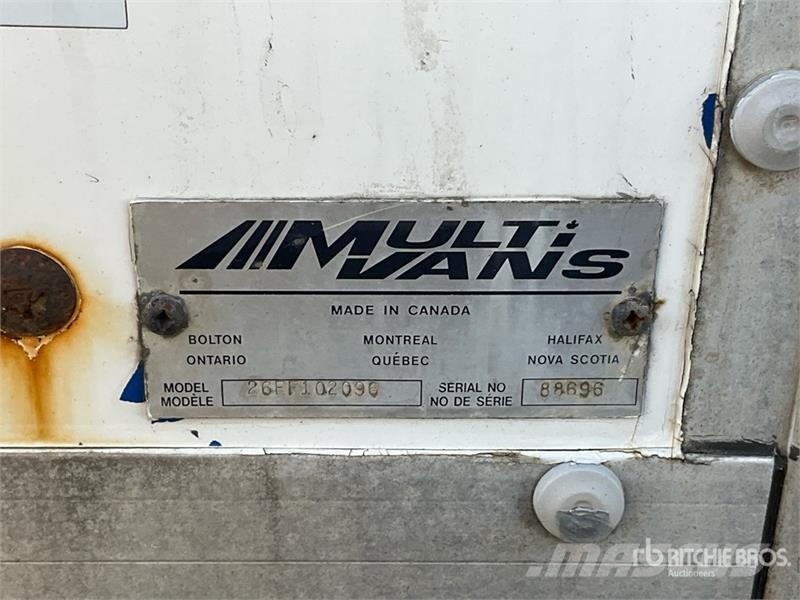 Freightliner M2106 6x4 Van Truck (Inoperable) Sanduk kamioni