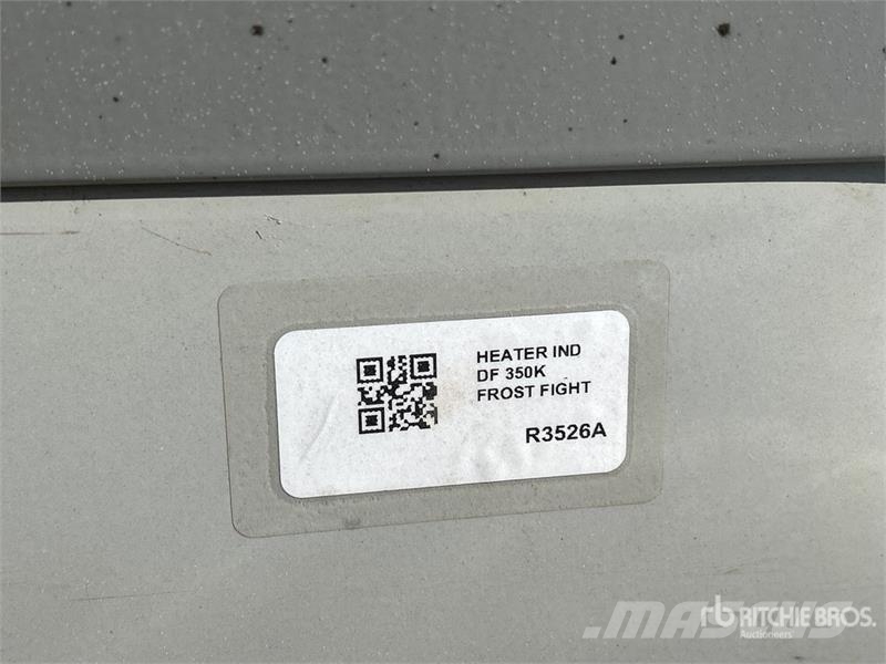 Frost Fighter Fighter OHV #350 LP/NG 350000 BTU Space He Verhittings en ontdooi apparatuur