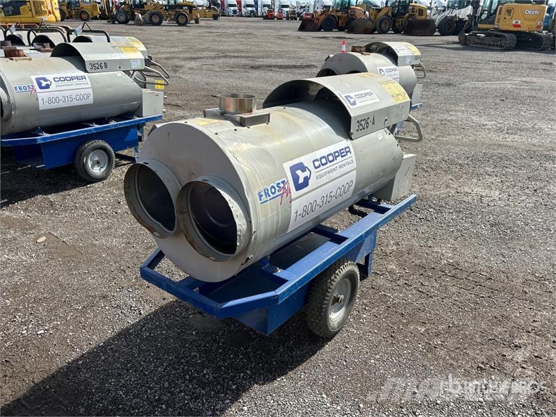 Frost Fighter Fighter OHV #350 LP/NG 350000 BTU Space He Verhittings en ontdooi apparatuur