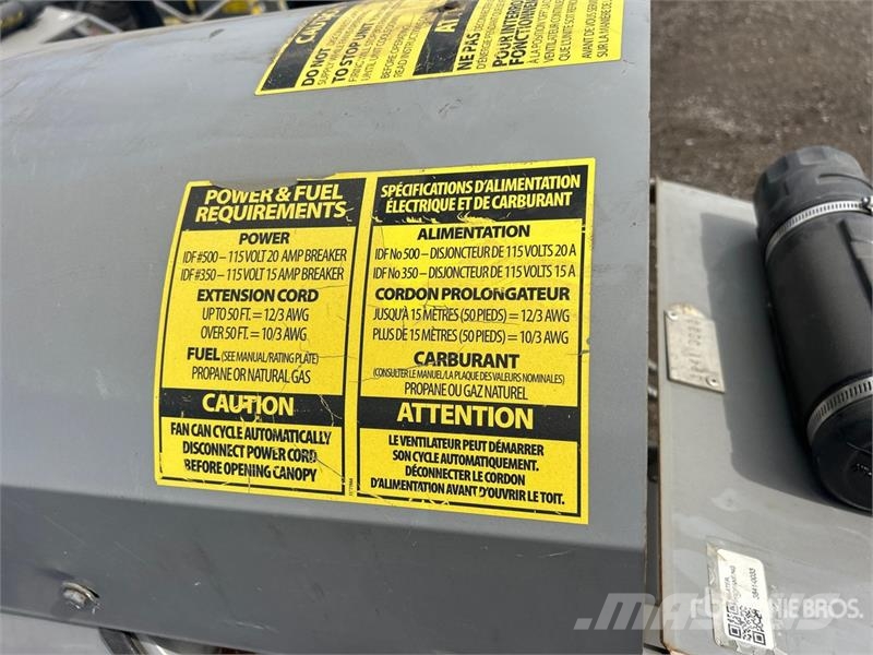 Frost Fighter IDF500 LP/NG Heating and thawing equipment