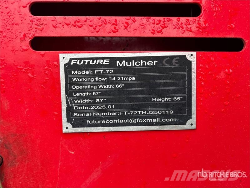 Future FT-72 72 in Skid Steer Mulcher Forstmulcher