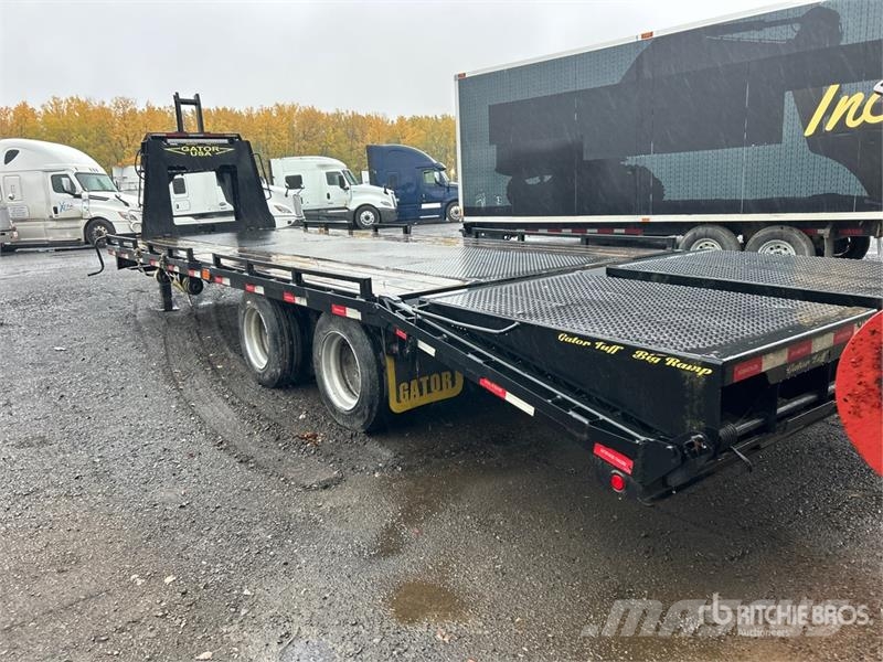 Gator 25 ft T/A Gooseneck Equipment Trailer Biltransporter henger