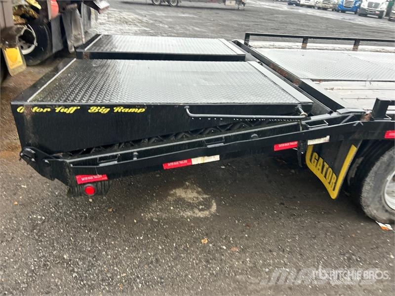 Gator 25 ft T/A Gooseneck Equipment Trailer Biltransporter henger
